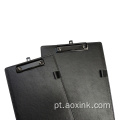 A5 PU Couro Document Pasta Menu Escrita Pad